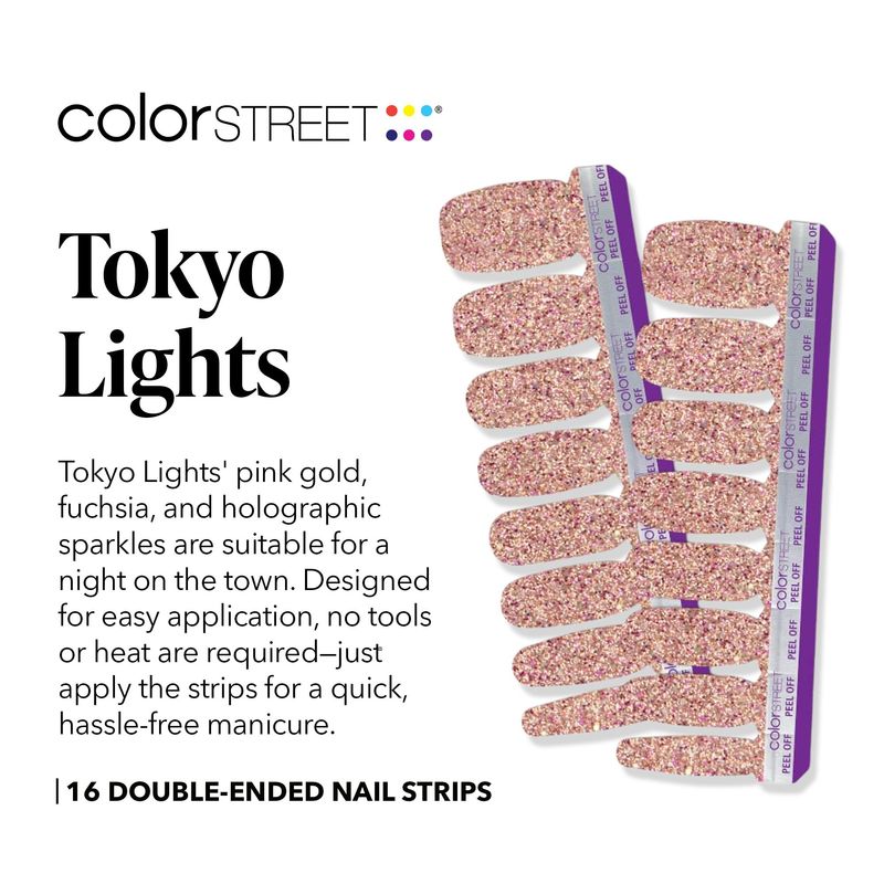Color Street Tokyo Lights Nail Strips