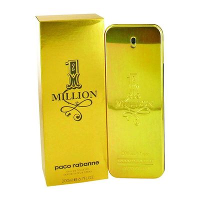 Paco Rabanne Beauty Gift 1 Million Cologne 6.7 oz Eau De Toilette Spray for Men