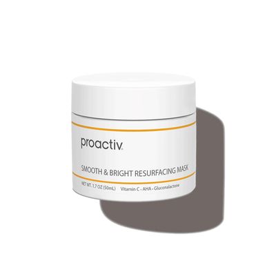Proactiv Smooth &amp; Bright Resurfacing Vitamin C Face Mask - Targets Post Acne Dark Marks, Hyperpigmentation, Rough Texture, Formulated for Acne-Prone Skin, 1.7 Oz