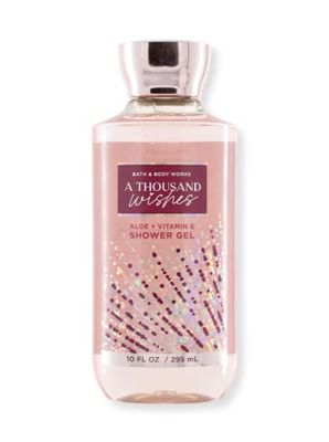 Bath &amp; Body Works Works A Thousand Wishes Shea Butter Vitamin E Shower Gel, 10 Ounce