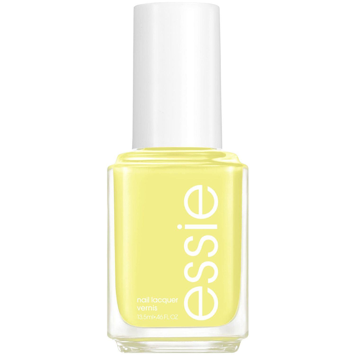 essie Nail Polish, Salon-Quality Yellow Nail Polish, Feel The Fizzle, Vegan, Youre Scent-sational, 0.46 oz.