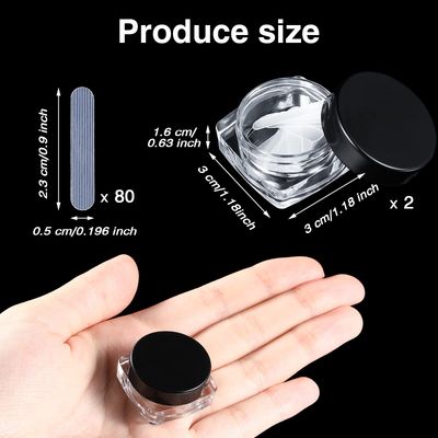 Maitys 80 Pieces Toenail Strips Clear Toenail Patches Elastic Adhesive Patch Clips for Men Women Foot