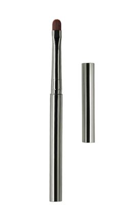 Erma Sculpting Gel Tool - Fine Line Nail Art Brush for Design Nail Polish and Builder Gel - Professional Oval Brush with Metal Handle