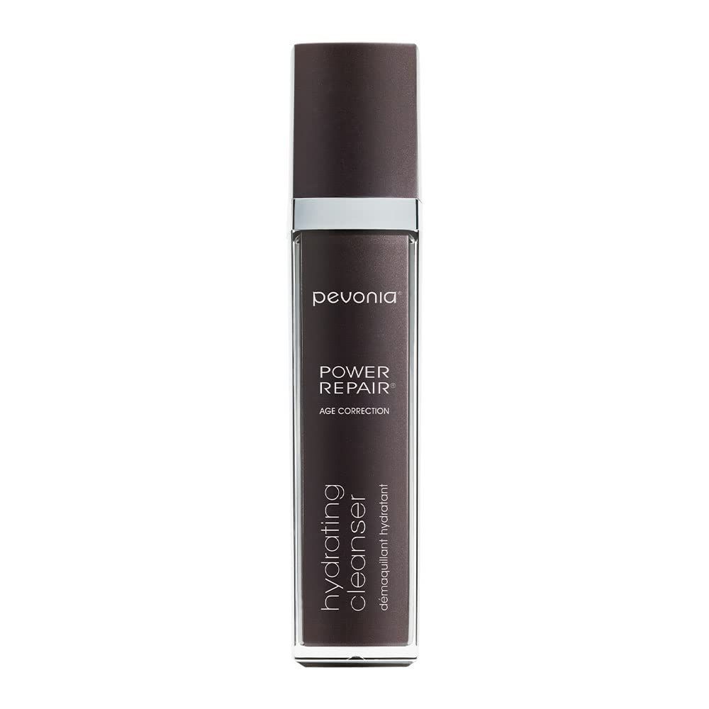 Power Repair Age Correction Hydrating Cleanser - Facial Skin Care Products from Pevonia Natural Skincare - Anti Aging Face Wash Cream with Collagen - Face Moisturizer, Makeup Remover - 4 Fl Oz (Pac...