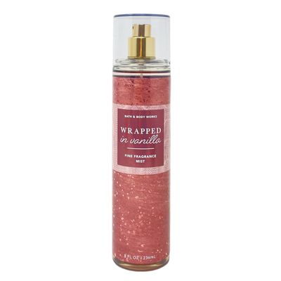 Bath &amp; Body Works Fine Fragrance Body Spray Mist 8 fl oz / 236 mL (Wrapped In Vanilla)