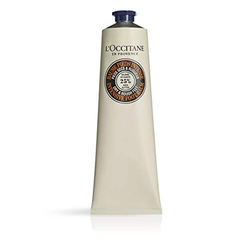 LOCCITANE Shea Butter Intensive Foot Balm: 25 Shea Butter, Immediately Soothe Dry Feet, Soften Skin, Moisturize, Nourish, Fast-Absorbing, Non-Greasy, 5.3 Oz