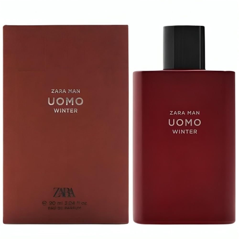 Zara Uomo Winter Cologne for Men EDP Eau De Parfum 90 ML (3.04 FL OZ)