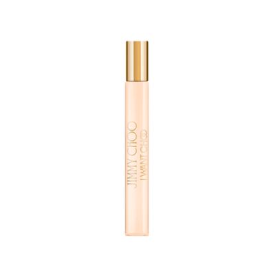 JIMMY CHOO - I Want Choo Eau de Parfum Purse Spray - Womens Perfume - Floral &amp; Woody - With notes of Mandarine Juice, Jasmine &amp; Vanilla - 0.33 Fl Oz