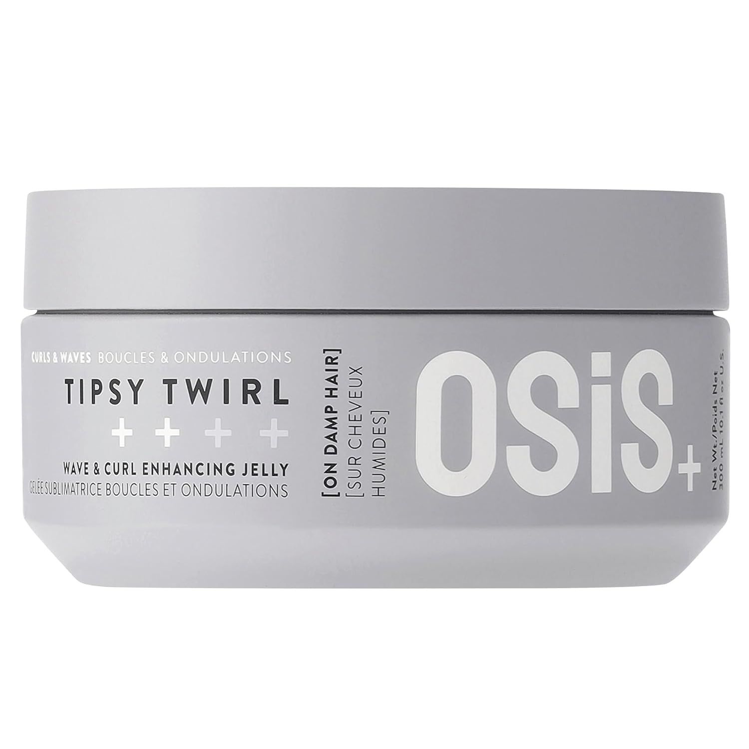 OSiS Tipsy Twirl Curl Definition Jelly 10.1 oz | Enhances Curl Body and Shape | Humidity Protection | Medium Hold | All Curly Types