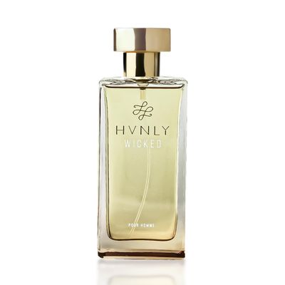 HVNLY Wicked Leathery Perfume For Men, | An ideal Gift for Men | Premium, Strong &amp; Long Lasting Fragrance | Dark woods &amp; Musk 1 oz (Pack of 1)