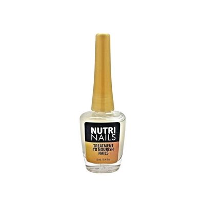 Nutri Nails Treatment with Hyaluronic Acid Nail Hardener, Vitamins &amp; Minerals Nourishing Solution Strengthener for Damage Nails.