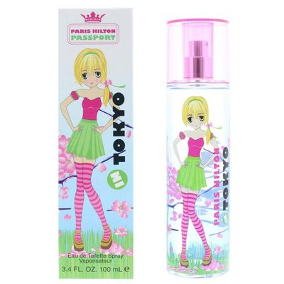 Tokyo Passport/Paris Hilton Edt Spray 3.4 Oz (W)