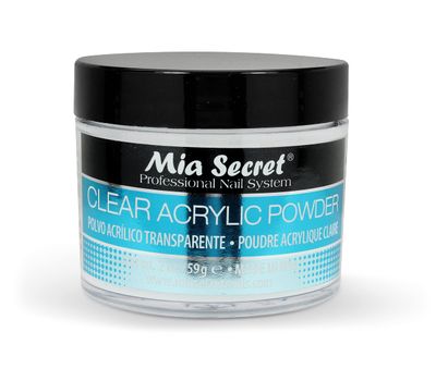 Mia Secret Clear Acrylic Powder (2oz)