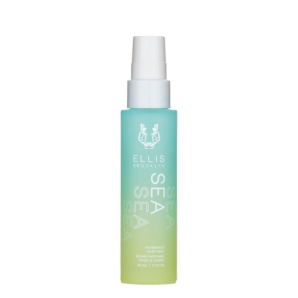 Ellis Brooklyn SEA Hair And Body Fragrance Mist - Aquatic Citrus Perfume with Lemon Sfuma, Pineapple Leaves, &amp; Tonka Bean, Vegan Perfume Mist, Made In The USA, 50ml 1.7 Fl Oz