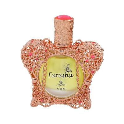 KHADLAJ PERFUMES Farasha Atyaab Concentrated Perfume Oil for Unisex, 0.9 Ounce