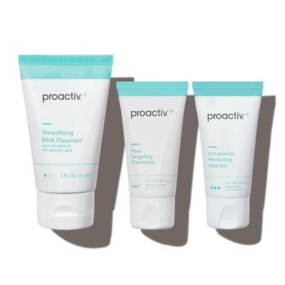 Proactiv 3 Step Advanced Skincare Acne Treatment - Salicylic Acid Face Wash, Benzoyl Peroxide Pore Minimizing Treatment, and Salicylic Acid Hydrating Moisturizer - 30 Day Complete Acne Skin Care Kit