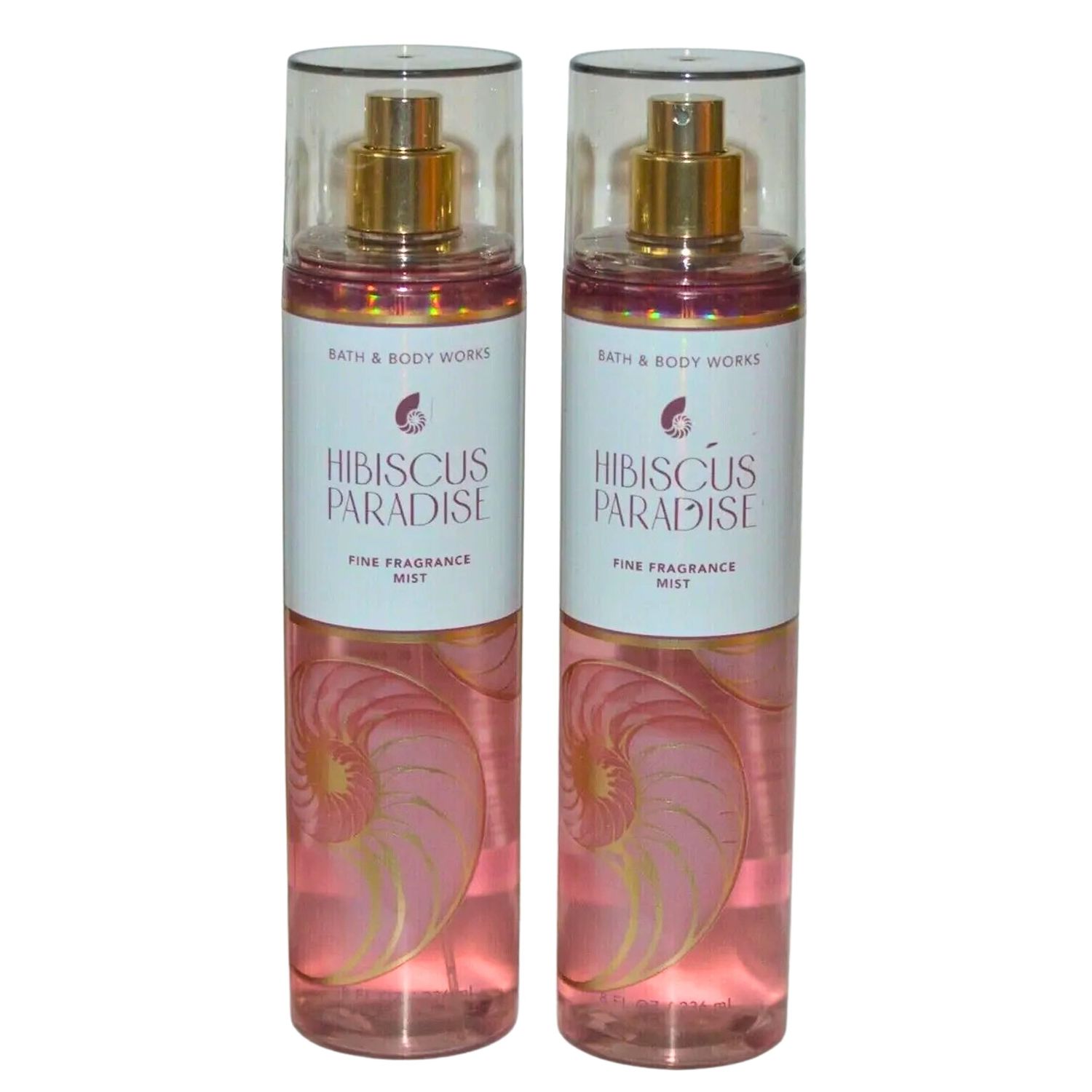 Bath &amp; Body Works Fragrance Mist 2-Pack 8oz Each (Hibiscus Paradise)