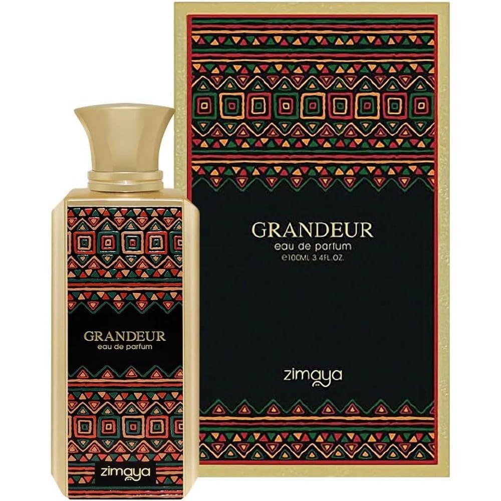 Zimaya Grandeur Eau de Parfum Spray for Unisex, 3.4 Ounce