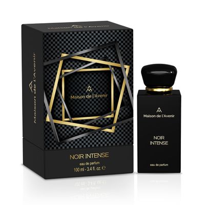 Maison de lAvenir Noir Intense - Unisex - Cologne for Men - Perfume for Women - Aromatic Fougre - with notes of Lavender, Bergamot and Patchouli - Long Lasting - Fine Niche Fragrance