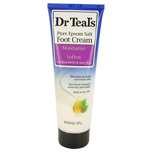 Dr Teals Pure Epsom Salt Foot Cream Pure Epsom Salt Foot Cream with Shea Butter &amp; Aloe Vera &amp; Vitamin E By Dr Teals Perfume for Women 8 oz Pure Epsom Salt Foot Cream with Shea Butter &amp; Aloe Vera &amp;...
