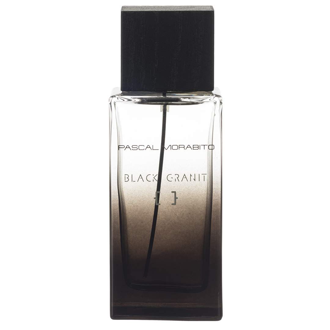 Pascal Morabito - Black Granit- 3.4 Oz Eau De Toilette - Fragrance Mist For Men - Aromatic, Woody Scent - Cologne Spray With Bergamot, Cardamom, Patchouli, Musk Accords