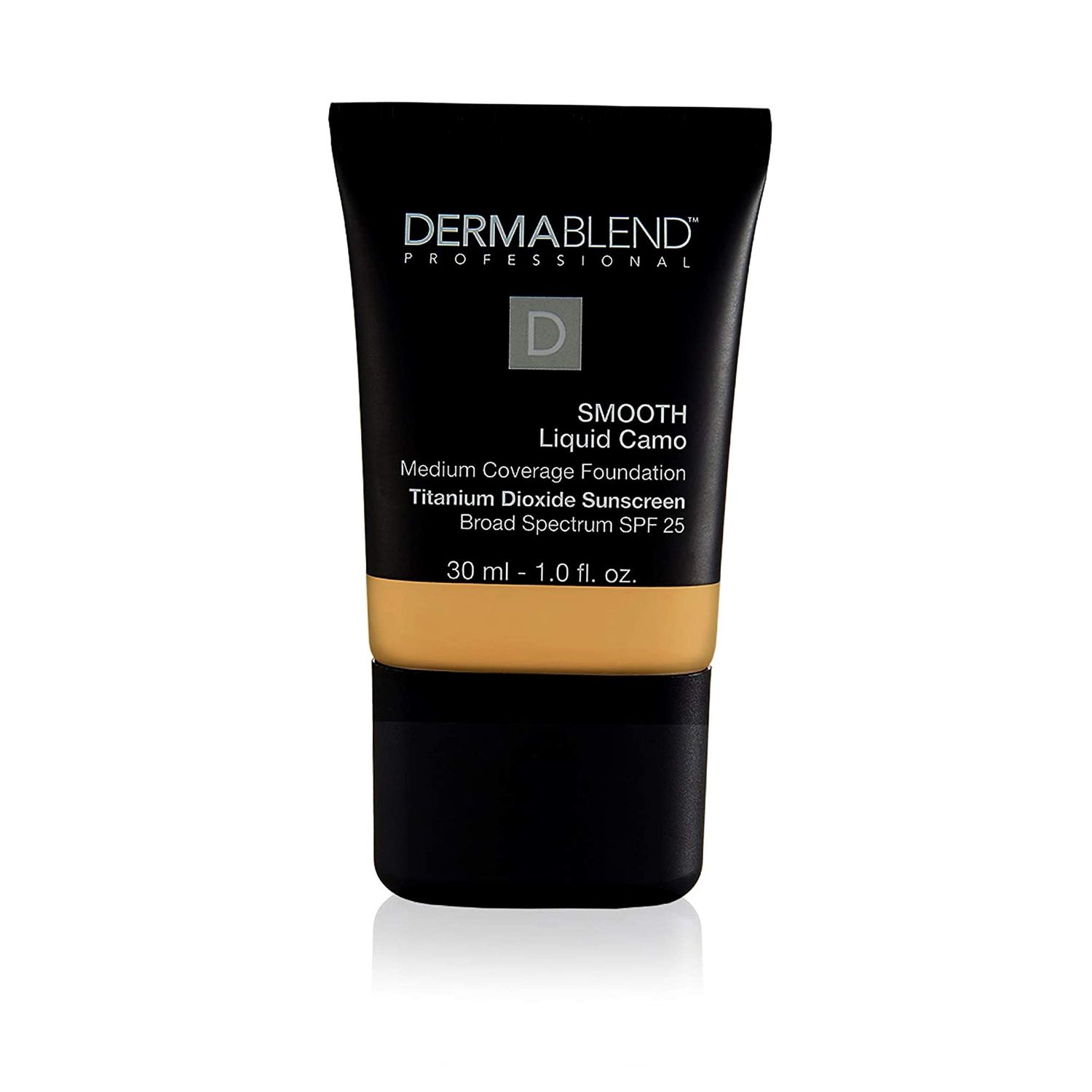 Dermablend Smooth Liquid Foundation with SPF 25, 35W Chai, 1 Fl. Oz.
