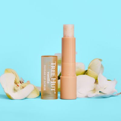 Tree Hut Vanilla Lip Scrub Stick | Nourish Dry Lips for a Soft &amp; Smooth Feel | Gently Exfoliate Dead Skin | .12 oz.