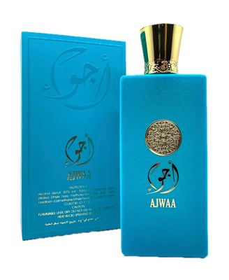 AJWAA TURQUOISE Perfume - 3.4 Fl. Oz. Eau de Parfum Spray Unisex Oriental Floral Fragrance for Women and Men