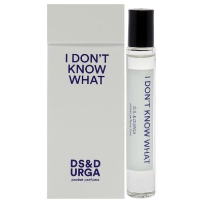 DS &amp; Durga D.S. &amp; Durga I Dont Know What Pocket Perfume for Unisex - 0.3 oz Perfume Spray