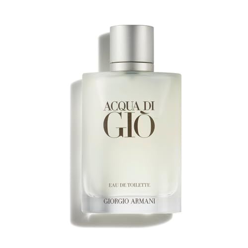Armani beauty - Acqua di Gio - Eau de Toilette - Cologne for Men - Long Lasting Fragrance with Bergamot notes, Jasmine, White Musks, Patchouli &amp; Cedarwood - 3.3 Fl Oz