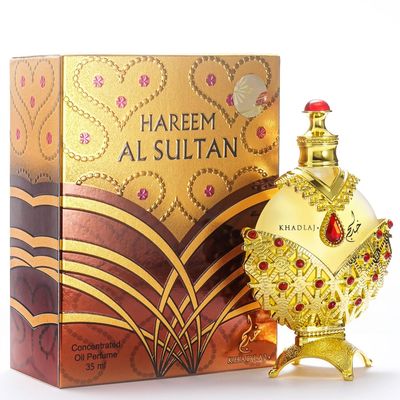 Khadlaj Hareem Sultan Gold Concentrated Perfume Oil for Women, 1.18 Ounce