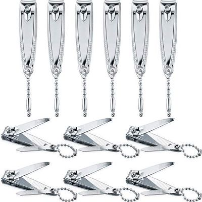 Bememo 12 Pcs Stainless Nail Clippers Set Fingernail Clippers and Toenail Cutter Tool Set, Men, Women