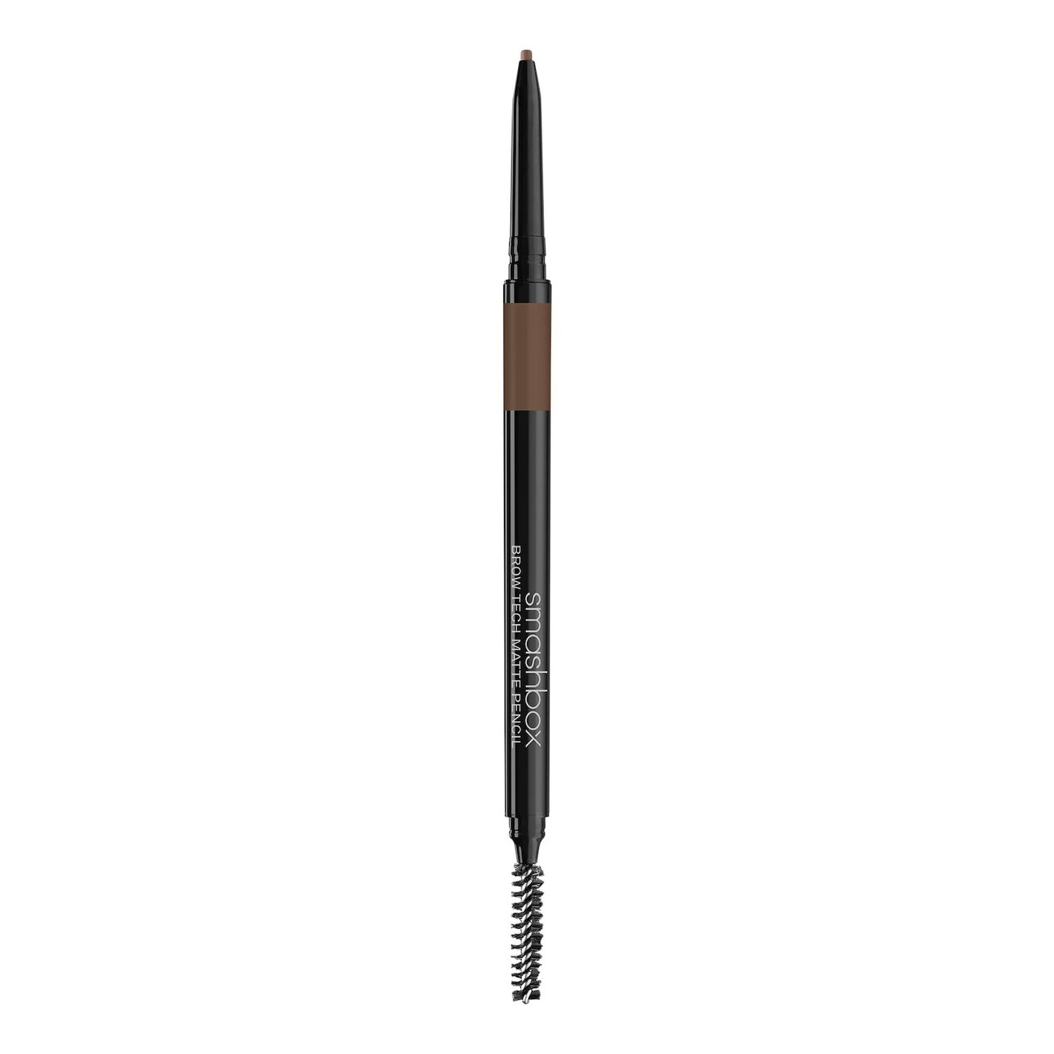 Smashbox Brow Tech Matte Eye Brow Pencil | Waterproof, Smudge Proof Long Lasting with Spoolie Brush, Taupe