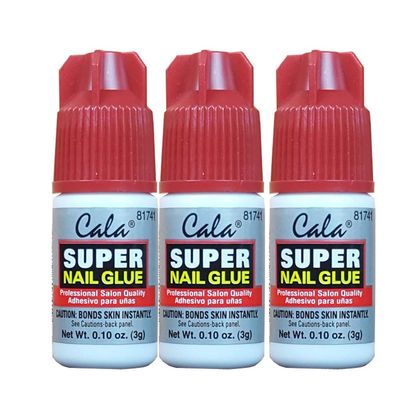 15 Bottles Super Nail Glue Professional Salon Quality,Quick and Strong Nail Liquid Adhesive - Box of Fifteen Items