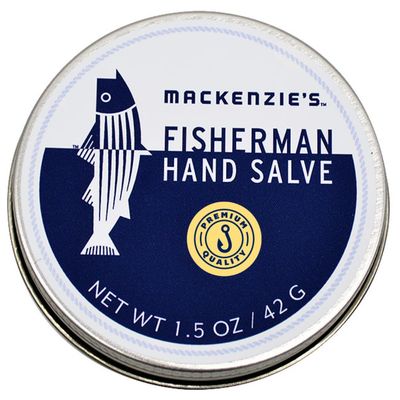 MacKenzies Fisherman Hand Salve - Gifts for Men - Coastal Gifts - Gifts for Fishermen - All Natural - Hand Repair - Dry Skin Repair - Balm - 1.5 Ounce Tin