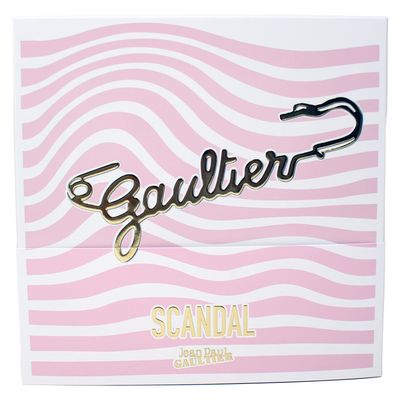 Jean Paul Gaultier Scandal 2-Piece Set for Women, (1.7 Oz Eau De Parfum Spray 2.5 Oz Perfumed Body Lotion)