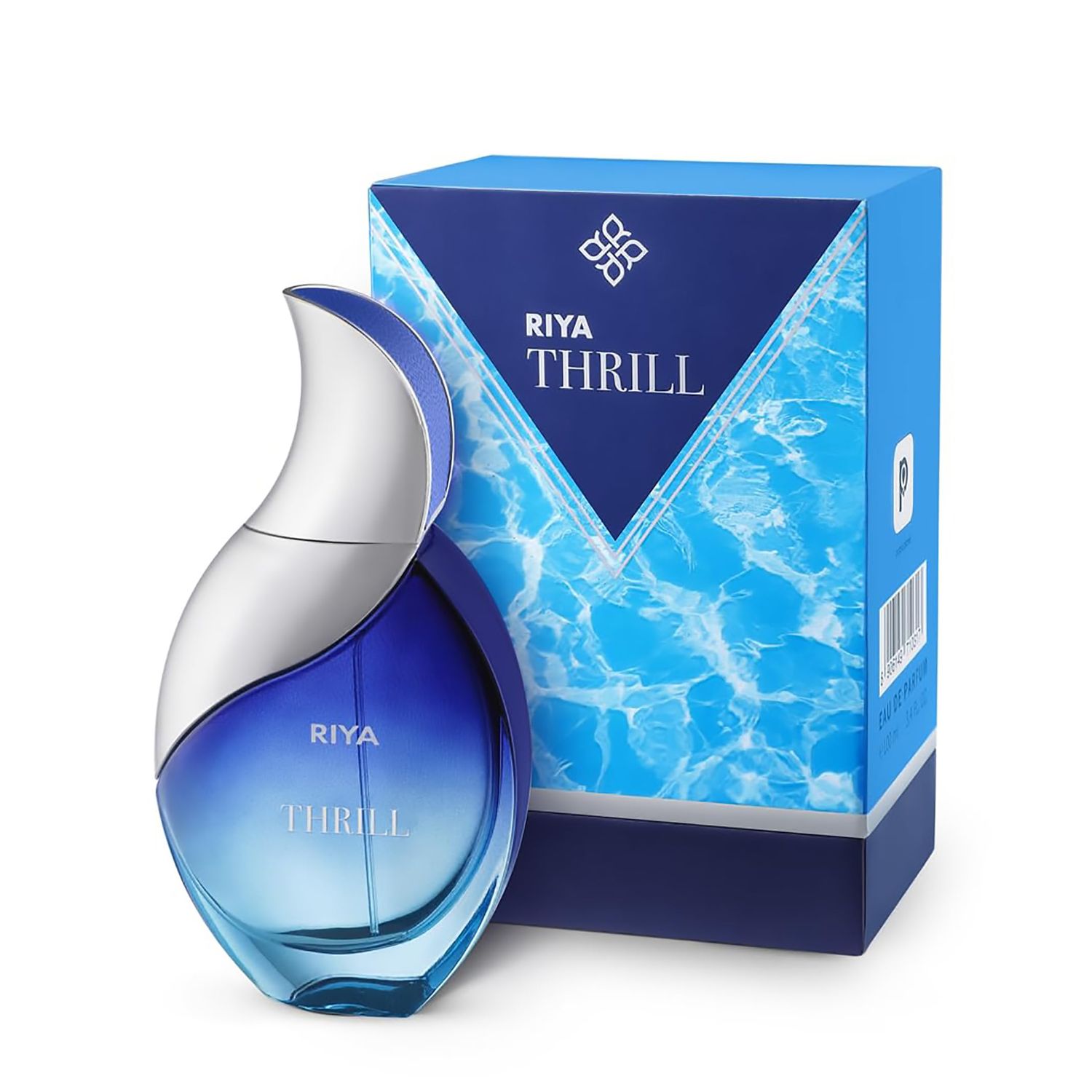 R.I.Y.A THRILL Eau De Parfum for Men, Pink Pepper and Teakwood, Long Lasting Fragrance, 3.4 fl oz
