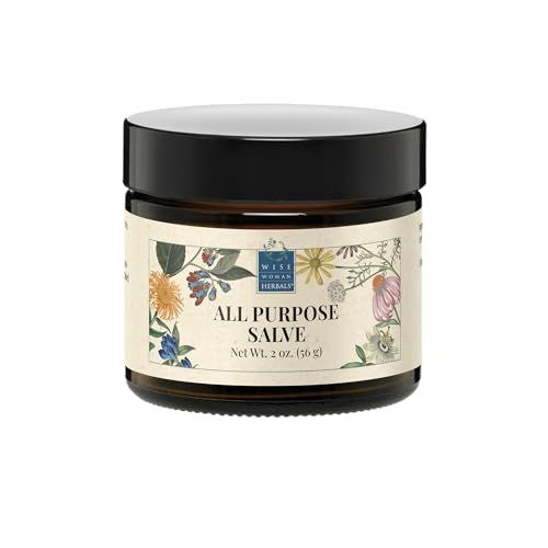 Wise Woman Herbals - All Purpose Salve - 2 Oz - Emollient Salve for Beautiful Skin - For Adults and Kids