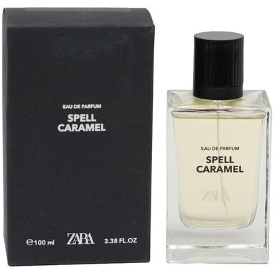 Zara Spell Caramel Men Perfume Enticing Warm Oriental with Blood Orange Ginger Cardamom Fragrance &amp; Luscious Caramel Scent by Jordi Fernndez EDP Eau de Parfum 100ml (3.4 fl. oz.)