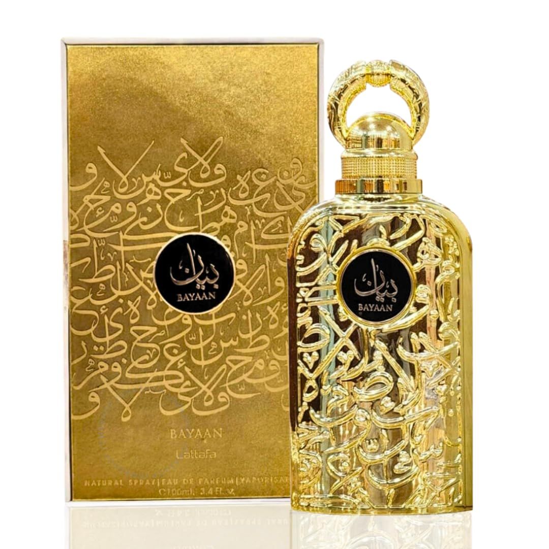 Lattafa Perfumes Bayaan EDP 100ML (3.4Oz), Long Lasting and Luxurious Scents of Arabia, for Men &amp; Women