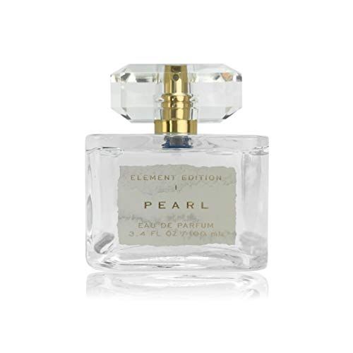 Tru Fragrance Beauty Element Edition Womens Perfume Spray - Pearl, 3.4 oz 100 ml - Calming and Relaxing Fragrance with a Blending of Peach, Rosewater, and Skin Musk