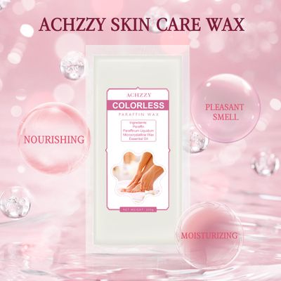 Achzzy Natural Paraffin Wax Refills, 6 Pack Paraffin Wax Blocks of Unscented for Paraffin Bath, Paraffin Wax for Hand and Feet for Deep Hydration, Moisturizing and Nourish (Unscented)
