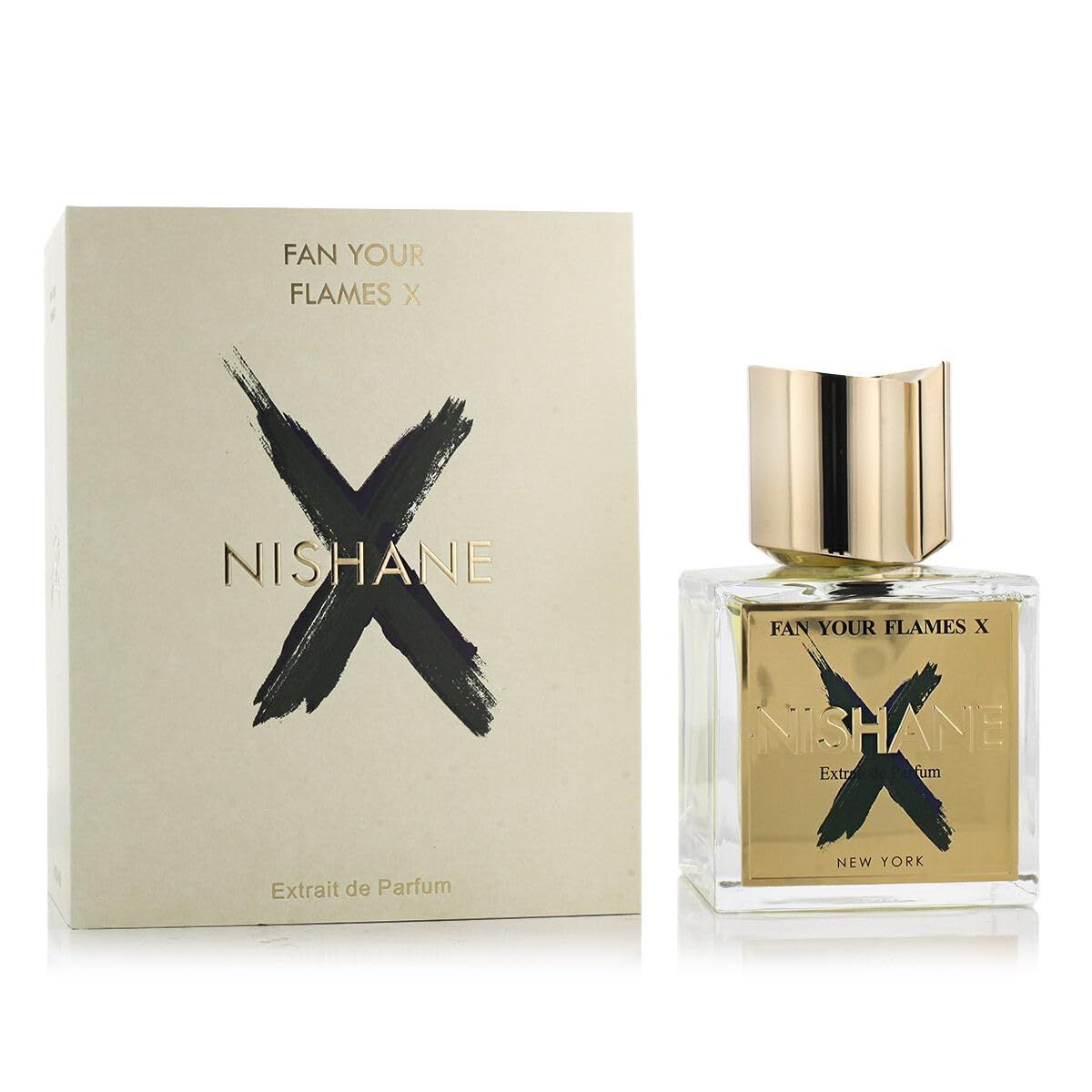 Nishane Fan Your Flames X Extrait De Parfum Spray, 3.4 Ounce (Unisex)