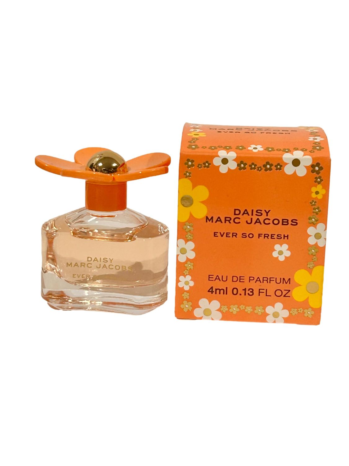 Marc Jacobs DAISY EVER SO FRESH MINI Perfume EDP Women SMALL MINI Travel Size 4 ml / 0.13 fl oz (3865)