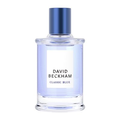 David Beckham Classic Blue Eau de Toilette 1.6 fl oz (Pack of 1), Notes of Pineapple, Apple Sage, and and Cashmere Wood, Mens Fragrance, Long Lasting, Everyday Fragrance, Travel Size