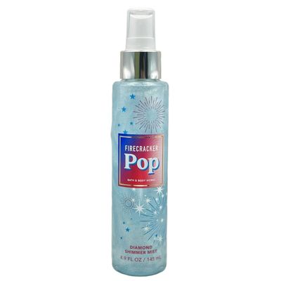Bath and Body Works Diamond Shimmer Mist 4.9 Fluid Ounce (FireCracker Pop)