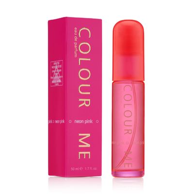 Milton-Lloyd Colour Me Neon Pink - Oriental Parfume for Women - Floral Woody Fragrances - Long Lasting Parfume for Women - Womens Parfume - 1.7 oz