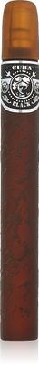 New CUBA BLACK 1.2 Oz Eau De Toilette (EDT) Spray for Men by Parfums Des Champs