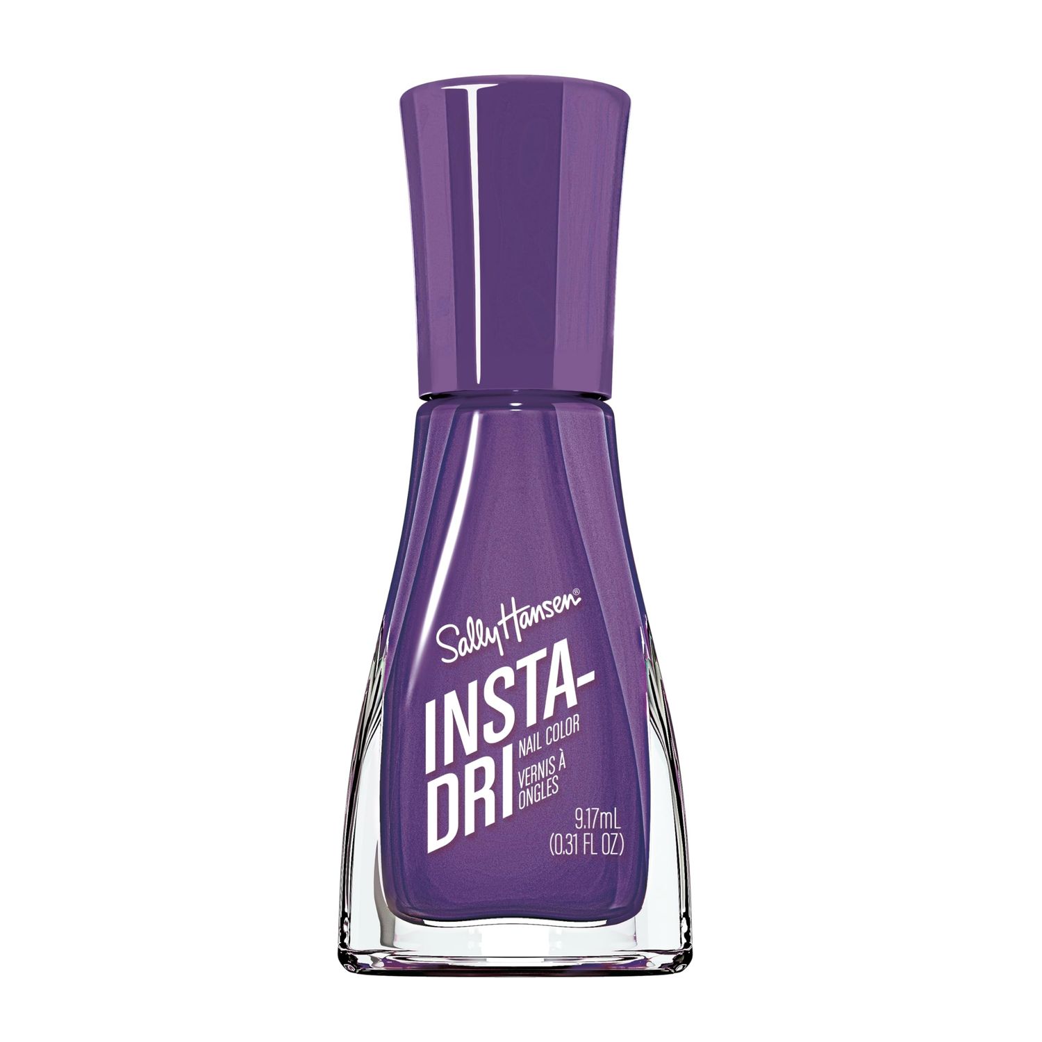 Sally Hansen Insta-Dri, Mind Blending, Quick Dry, Long Lasting, Opaque, Shiny Purple Nail Polish