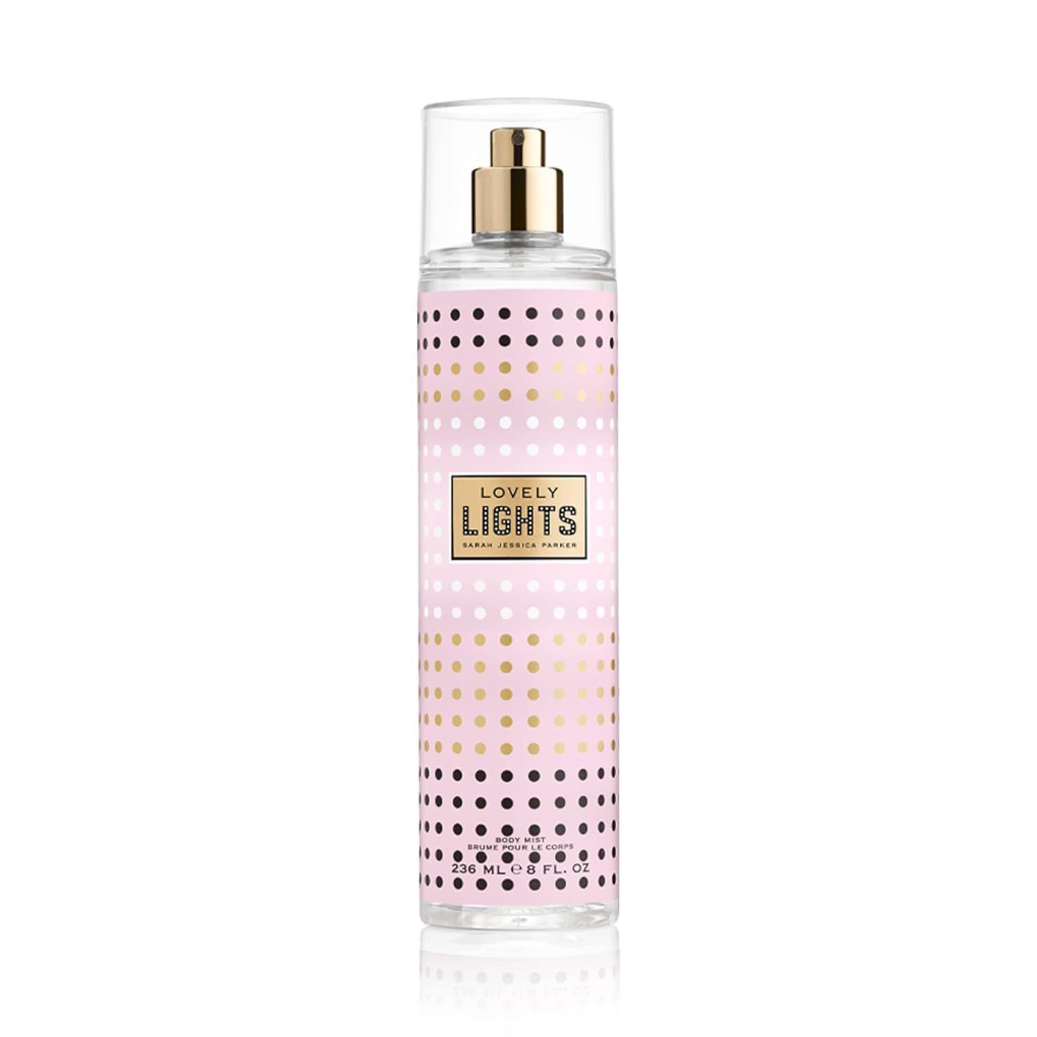 SJP Lovely Lights Body Mist For Women - Alluring, Upbeat Fragrance Inspired By New York City - Blend Of Floral, Woody, And Musky Notes - Honeysuckle, Gardenia, Amber, And Sandalwood - 8 Oz